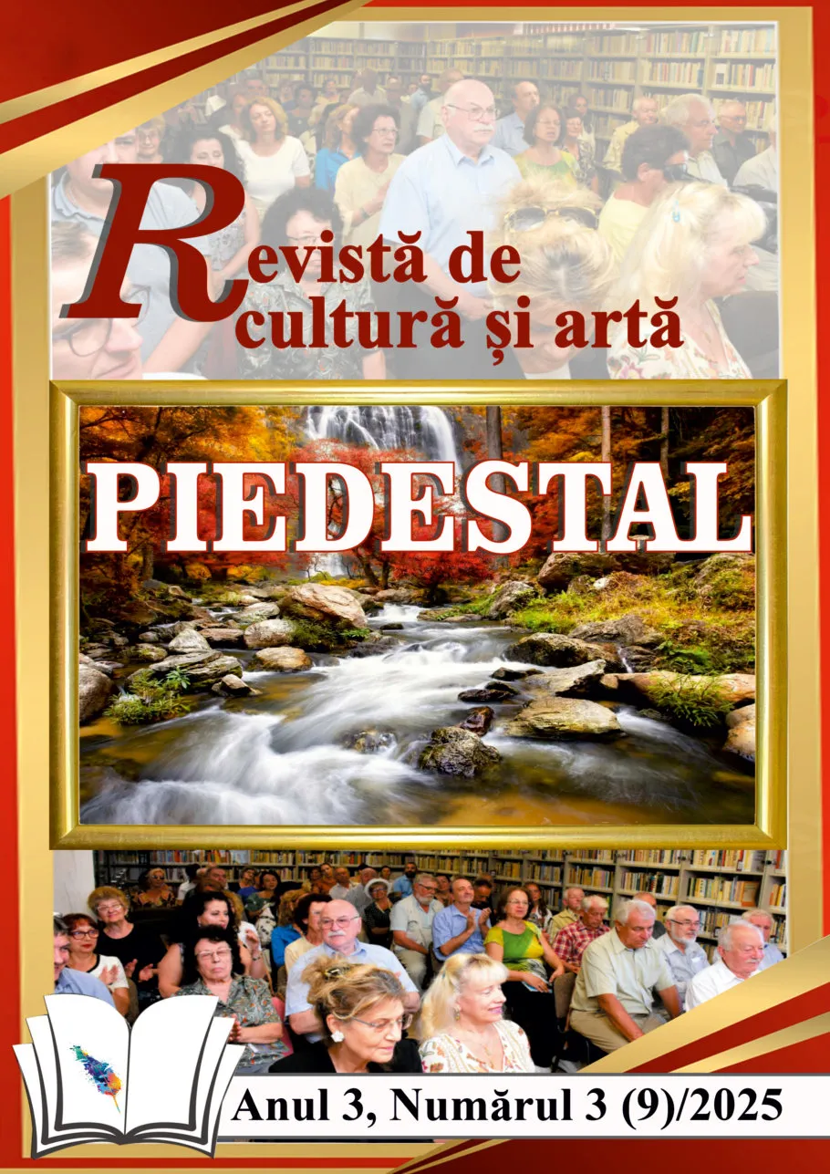 Coperta revistei Piedestal — Anul 3, Nr. 3 (9) / 2025